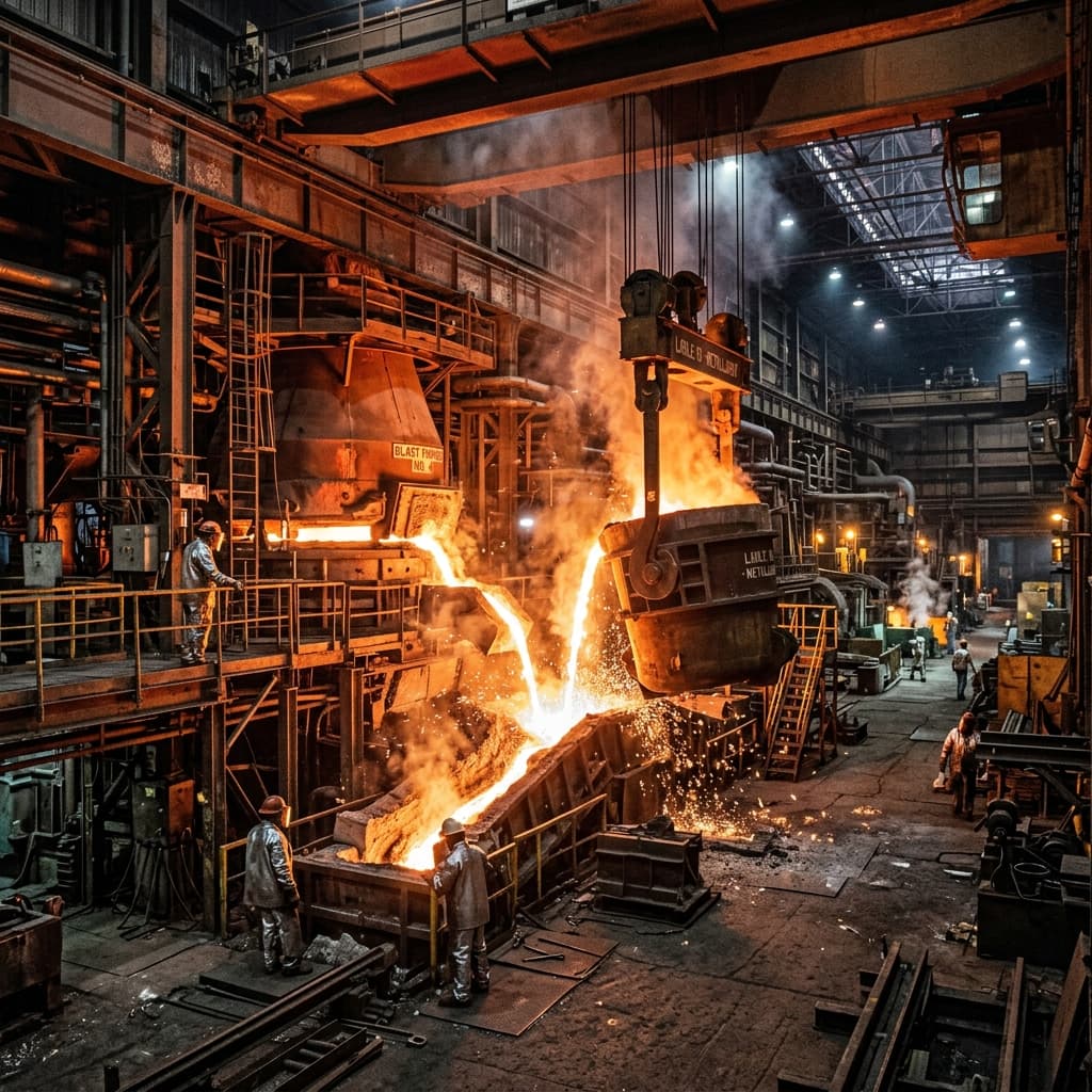 Steel and Metallurgical Operations Automation